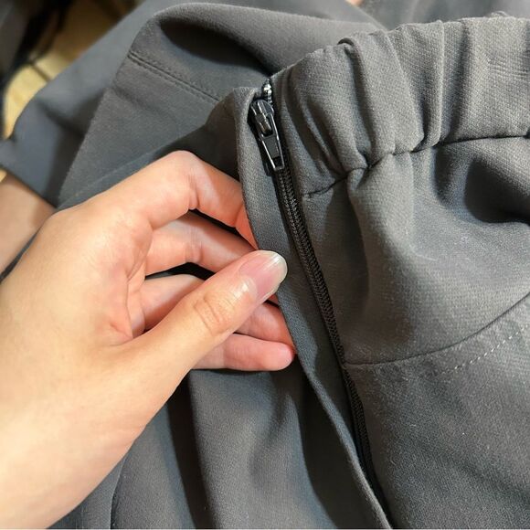 MM LaFleur Foster Cigarette Pants PowerStretch Grey Plus Size 3x - Picture 9 of 10